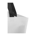 Sac en plastique recyclé laminé double imperméable 18 L 150 g/m² couleur blanc vue détail 2