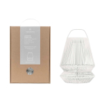 Abat-jour portable en plastique recyclé pour lampe Originalhome couleur gris clair