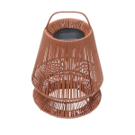 Abat-jour portable en plastique recyclé pour lampe Originalhome couleur rouge désaturé deuxième vue