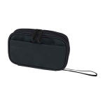 Pochette organisatrice pour accessoires technologiques zippée 1 L couleur noir