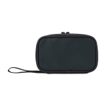 Pochette organisatrice pour accessoires technologiques zippée 1 L couleur noir deuxième vue arrière