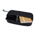 Pochette organisatrice pour accessoires technologiques zippée 1 L couleur noir troisième vue