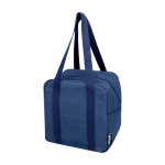 Sac isotherme imperméable en toile recyclée, capacité 5 L couleur bleu marine