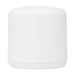 Enceinte Bluetooth compact sur mesure avec charge USB-C 3 W couleur blanc deuxième vue frontale