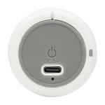 Enceinte Bluetooth compact sur mesure avec charge USB-C 3 W couleur blanc vue détail 1