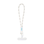 Bracelet pour smartphone avec sangle ajustable et insert pour coque avec zone d'impression