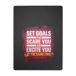 Porte-bloc en similicuir A4 avec clip magnétique et feuilles lignées couleur noir