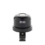 Sonnette de vélo avec localisateur compatible Apple et Android IPX5 couleur noir avec zone d'impression