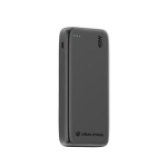 Batterie externe écologique avec câble rétractable 45 W 20 000 mAh couleur noir