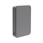 Batterie externe 10 000 mAh 25 W magnétique et sans fil USB‑C couleur gris