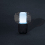 Lampe écologique 10 W avec enceinte et Bluetooth 5.3, 2 000 mAh couleur noir dixième vue