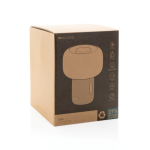 Lampe écologique 10 W avec enceinte et Bluetooth 5.3, 2 000 mAh couleur noir deuxième vue avec boîte