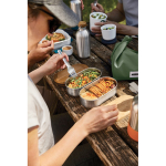 Set de boîtes hermétiques avec couvercle-planche Black & Blum 1 L couleur gris vue d'ambiance 4