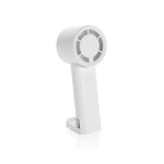 Ventilateur portable écologique et rechargeable 2 W 1 200 mAh couleur blanc