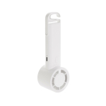 Ventilateur portable écologique et rechargeable 2 W 1 200 mAh couleur blanc quatrième vue