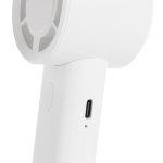 Ventilateur portable écologique et rechargeable 2 W 1 200 mAh couleur blanc cinquième vue