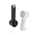 Ventilateur portable écologique et rechargeable 2 W 1 200 mAh couleur blanc vue générale