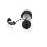 Lampe torche rechargeable écologique avec dragonne 1 W 500 mAh couleur noir cinquième vue