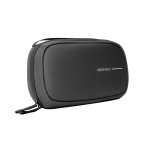 Trousse de voyage 2,5 L à ouverture coquille, 8” couleur noir