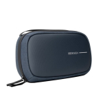 Trousse de voyage 2,5 L à ouverture coquille, 8” couleur bleu marine