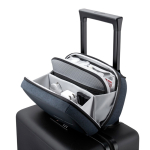 Trousse de voyage 2,5 L à ouverture coquille, 8” couleur bleu marine