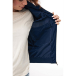 Veste urbaine unisexe avec zip et doublure 95 g/m² Iqoniq Odin couleur bleu marine