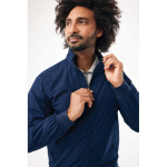Veste urbaine unisexe avec zip et doublure 95 g/m² Iqoniq Odin couleur bleu marine