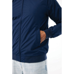 Veste urbaine unisexe avec zip et doublure 95 g/m² Iqoniq Odin couleur bleu marine