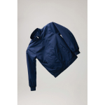 Veste urbaine unisexe avec zip et doublure 95 g/m² Iqoniq Odin couleur bleu marine vue d'ambiance