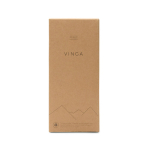 Gourde isotherme en acier inoxydable recyclé avec cordon 400 ml couleur vert vue avec boîte