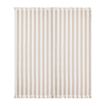 Serviette hammam familiale en coton recyclé 200 g/m² 180 x 180 cm couleur beige deuxième vue