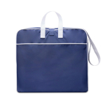 Chaise de plage portable pliable en polyester avec 6 inclinaisons couleur bleu marine