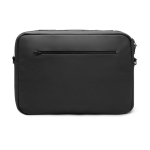 Sac à dos 2-en-1 en polyester recyclé pour ordinateur portable 15” couleur noir