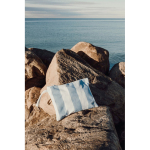 Pochette organisatrice en coton recyclé avec fermeture éclair 390 g/m² couleur bleu ciel vue d'ambiance