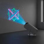 Projecteur avec connectivité Bluetooth et WiFi, 3 W cinquième vue