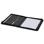 Pochette A4 zippée avec compartiments en cuir synthétique quatrième vue