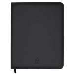 Pochette A4 zippée avec compartiments en cuir synthétique cinquième vue