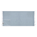 Sac à dos à cordons avec paréo pliable en coton recyclé 170 g/m² deuxième vue