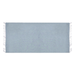 Sac à dos à cordons avec paréo pliable en coton recyclé 170 g/m²  troisième vue