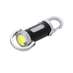 Lampe torche rechargeable avec mousqueton et 7 modes d’éclairage  troisième vue
