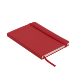 Carnet A5 à couverture en similicuir avec élastique, pages lignées deuxième vue