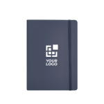 Carnet A5 ligné à couverture souple en cuir synthétique recyclé vue principale