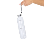Gourde de sport en plastique sans BPA avec repère d’hydratation 1 L troisième vue
