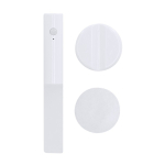 Lampe d’urgence portable, base magnétique et détecteur de mouvement couleur blanc première vue