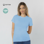 T-shirt femme en coton manches courtes 150 g/m²