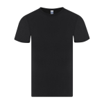 T-shirt enfant en coton jersey simple manches courtes 150 g/m² couleur noir première vue