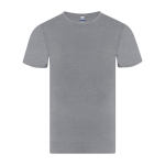 T-shirt enfant en coton jersey simple manches courtes 150 g/m² couleur gris première vue