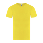 T-shirt enfant en coton jersey simple manches courtes 150 g/m² couleur jaune première vue