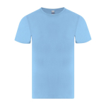 T-shirt enfant en coton jersey simple manches courtes 150 g/m² couleur bleu ciel première vue