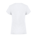 T-shirt en coton pour femme à manches courtes et col rond 150 g/m²  troisième vue